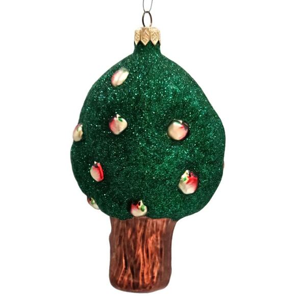 Patricia Breen Apple Tree Boy Glittered Tree Red Shirt Summer Christmas Ornament - Picture 8 of 12